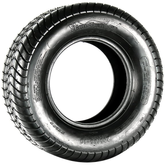 eCustomrim Trailer Tire 20.5x8.0-10 205/65-10 Load E 10 Ply Tractor Tire - 2 Year Warranty