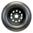 thumbnail image 1 of eCustomrim Trailer Tire On Black Wheel Mod Rim ST205/75D15 Load C 5 Lug On 4.5 15 x 5, 1 of 6
