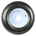 thumbnail image 1 of eCustomrim Trailer Tire Rim 20.5 x 8 x 10 205/65-10 20.5x8.0-10 Load C 4 Lug Wheel White, 1 of 6
