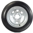 thumbnail image 1 of eCustomrim Trailer Tire Rim 4.80-12 480-12 Load C 12 Inch 4 Lug Galvanized Wheel, 1 of 6