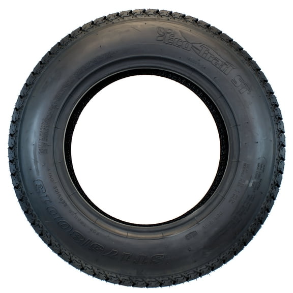 Trailer Tire ST175/80D13 Deep Tread Load B 1100 Lbs. - 2 Year Warranty w/Free Roadside