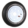 thumbnail image 1 of eCustomrim Trailer Tire and Rim 480-12 4.80-12 480x12 Load B 5 Lug White Modular Wheel, 1 of 6