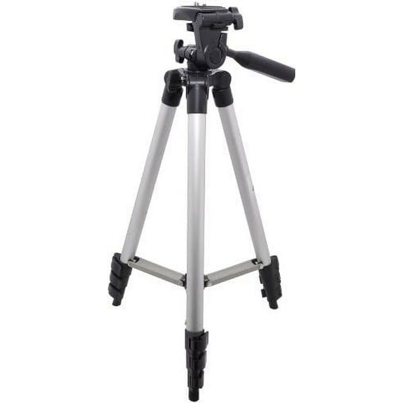 eDealz 50" Aluminum Camera/Smartphone Tripod Adjustable Height, Light Weight, Mounts for SLR|Camera|Smartphone|GoPro