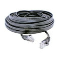 thumbnail image 1 of eDragon 25 Feet Ultra Premium CAT6 550 MHz Flat Patch Cable Black, 1 of 2