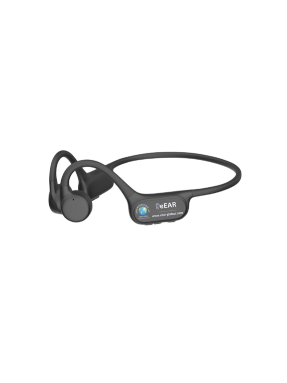 -BC-HPH-Pro Bone Conduction Hearing Aids Amplifier Patented Transducer, Dual Volume Control, Voice/Indoor/Outdoor Modes, High Gain, Fast Charging, Noise Cancelling, DSP Chip, Military Grade Mic