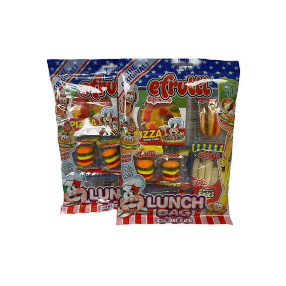 eFrutti Original Mini Gummi Gummy Lunch Bag; Set of 2 Packs