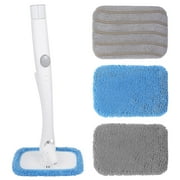 eFuncar Foldable Auto Window Glass Cleaner Kit with Built-in Sprayer and 3-Piece Bonnets