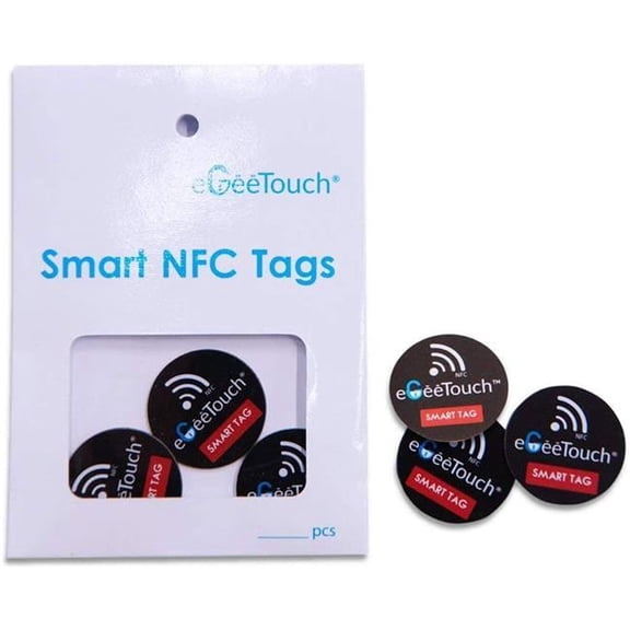 eGeeTouch 5-ACS-200010 Smart NFC Sticker Fob for All Smart Locks - Pack of 3