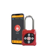 eGeeTouch Smart Lockout Tagout Loto Padlock; Red
