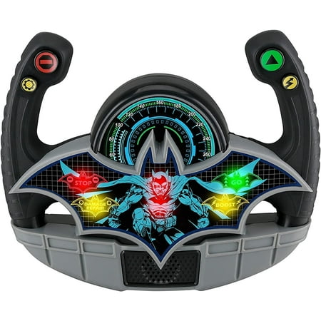 eKids Batman Toy Steering Wheel for Kids – Black (BM-157.EEV22)