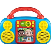 eKids Cocomelon Toy Music Player Includes Freeze Dance, Musical Toy for Toddlers with Built-in Nursery Rhymes for Fans of Cocomelon Toys and Gifts for Boys and Girls