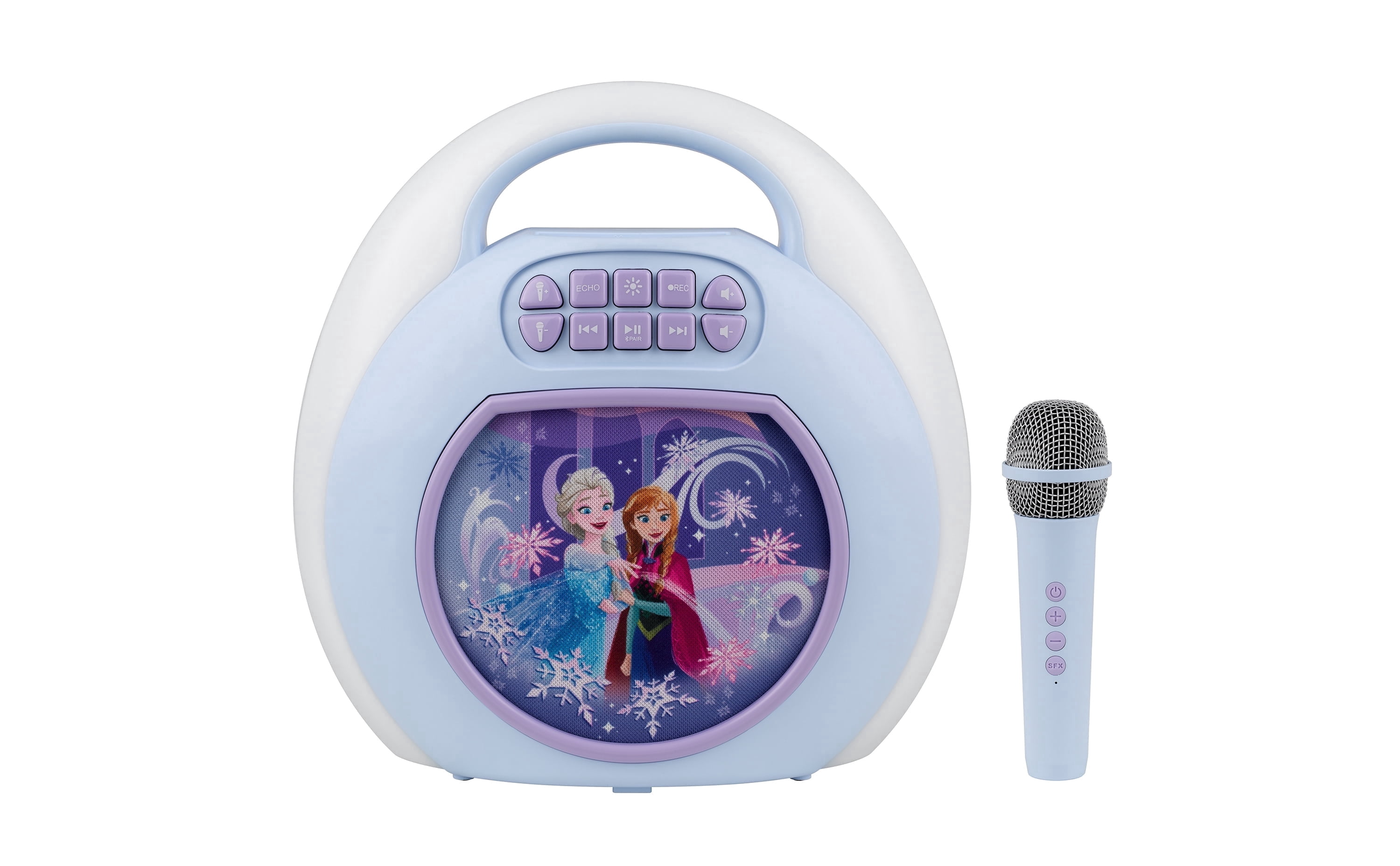 eKids Elsa Singing Kid System - Disney Frozen Karaoke Machine with