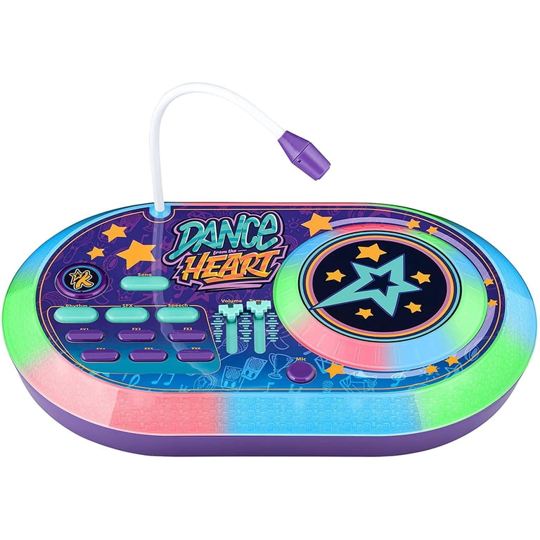 eKids Karmas World DJ Party Mixer, Music Turntable Toy with