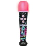 eKids Monster High Karaoke Microphone for Kids, Bluetooth Microphone Includes Built-in Music and Light Show, Designed for Fans of Monster High Toys