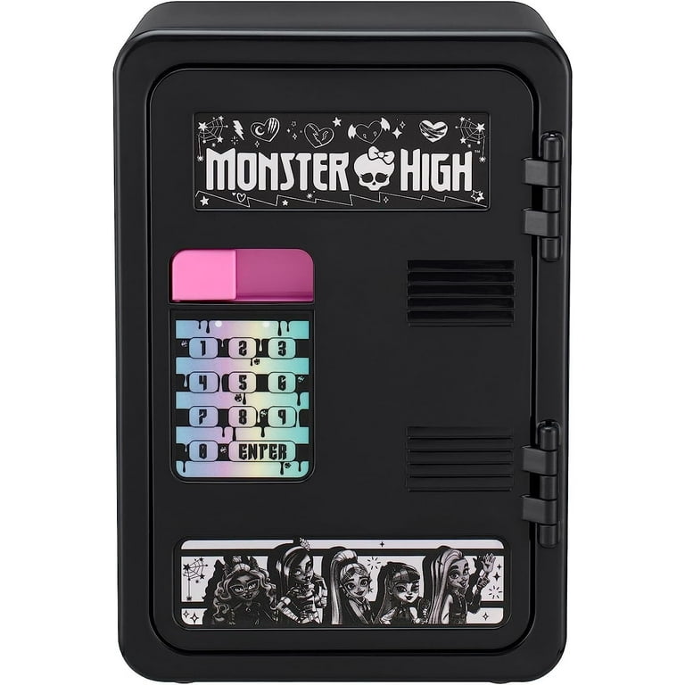 eKids Monster High Piggy Bank for Girls, Mini Locker with Digital