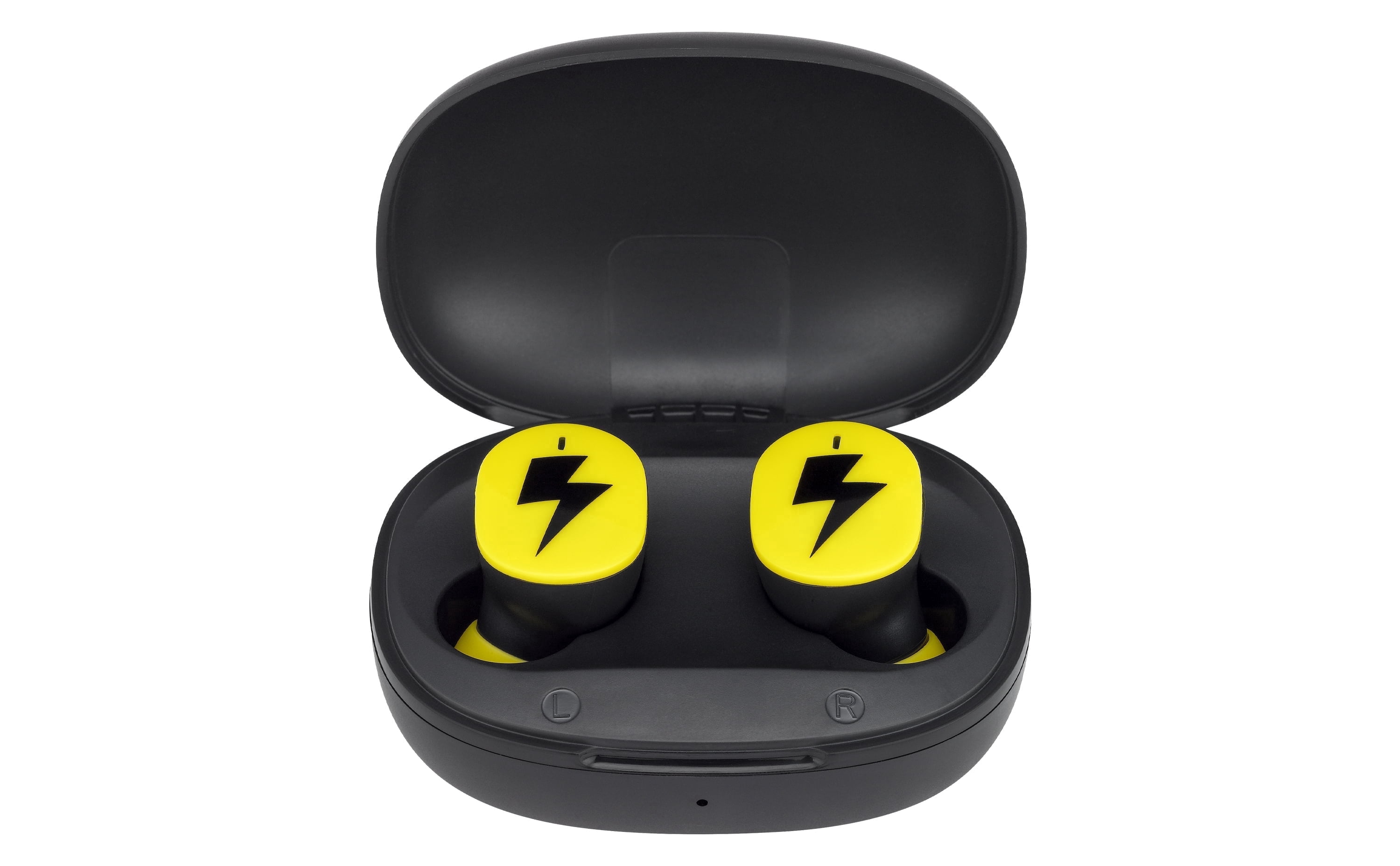 eKids Pokemon Pikachu Wireless Earbuds with Microphone, Bluetooth Earbuds with Charging Case