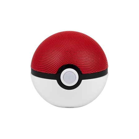 eKids Pokemon Pokeball Bluetooth Speaker, Wireless Speaker with Rechargeable Battery