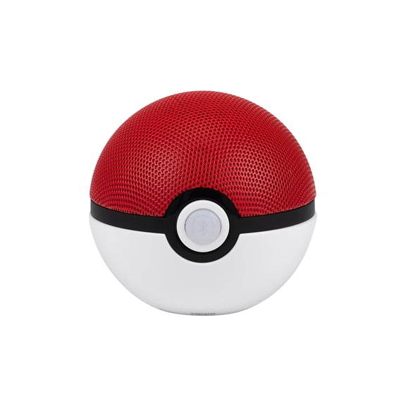 eKids Pokemon Pokeball Bluetooth Speaker, Wireless Speaker with Rechargeable Battery
