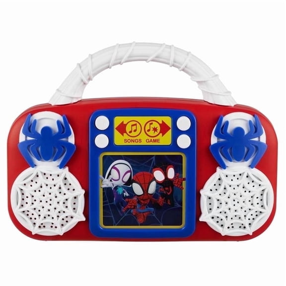 eKids Spidey and His Amazing Friends Toy Music Player for Kids, Includes Freeze Dance Game
