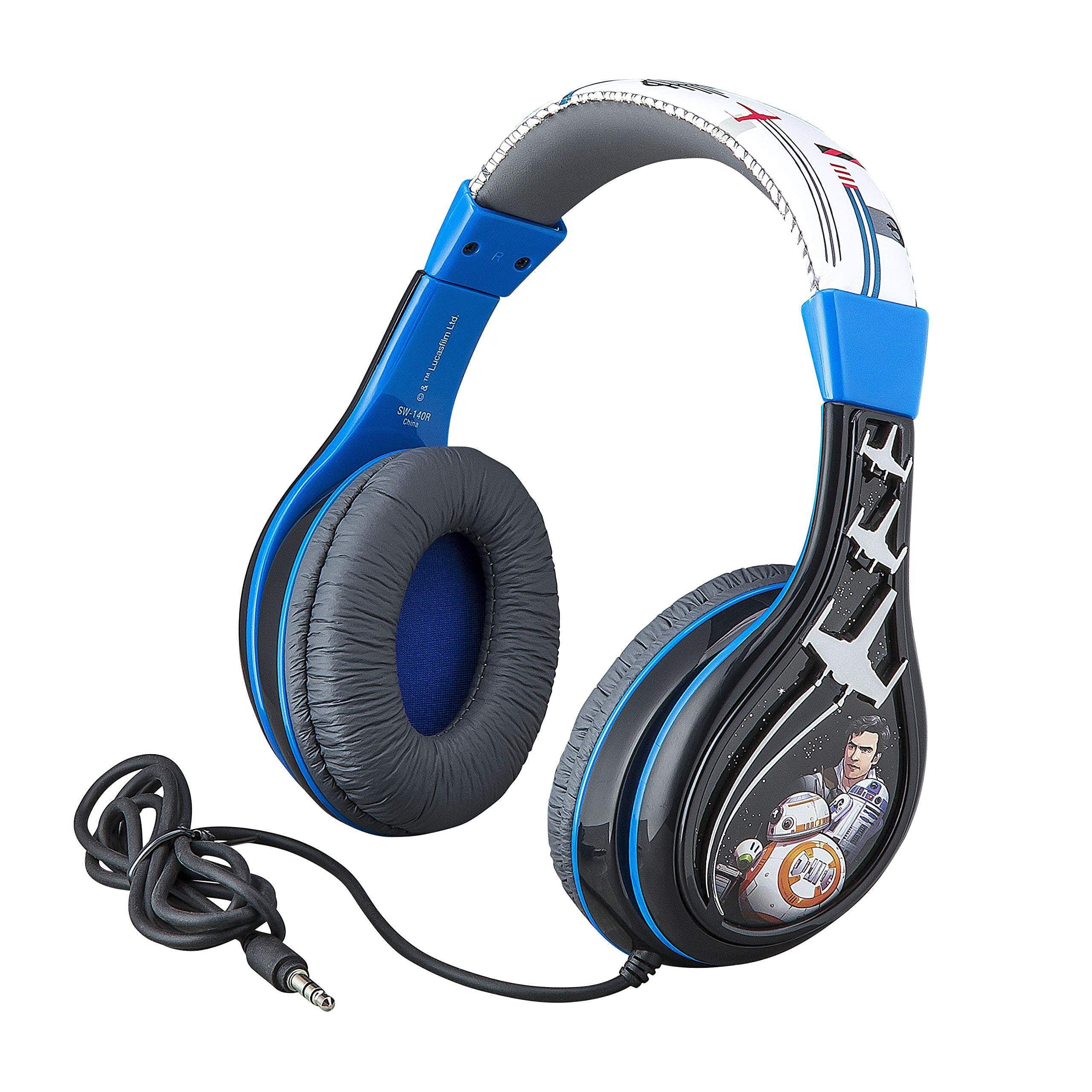 eKids Star Wars Headphones for Kids, Volume Limiting