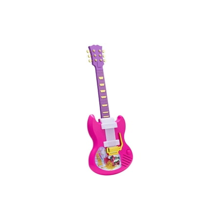 eKids Trolls Band Together Kids Guitar with Built-in Music and Whammy Bar, Musical Toy Guitar for Fans of Trolls Toys for Girls