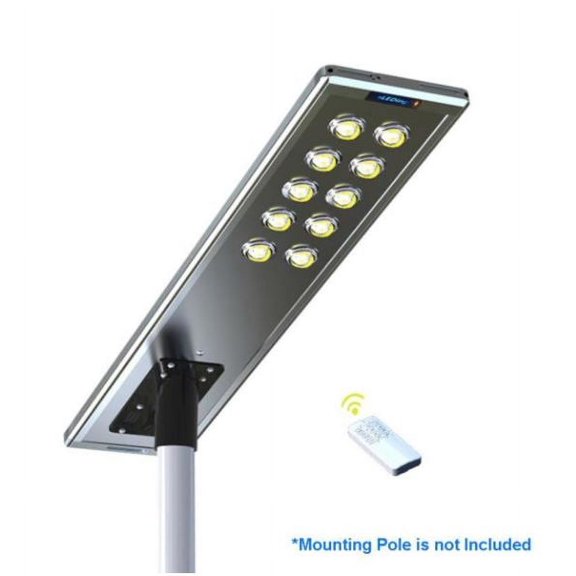 100-Watt 16000-Lumen Integrated LED Gray Motion Activated Outdoor Commercial Residential Parking Path Walkway Area Light