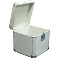 thumbnail image 1 of Marathon eLIGHT Series MA-ELP SIL Roadcase for Vinyl Holds 70 Records - 80 x LP Record - Internal Dimension 10" Height x 12.50" Width x 12.50" Depth - External Dimensions 14.5" Height x 13.5" Width x, 1 of 2