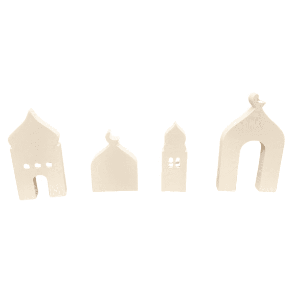 Merch Table Styling eMart4U 4-Pcs Masjid & Minar Decor Set (5