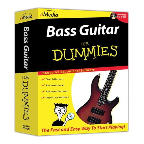 eMedia Music FD07101 Bass Guitar For Dummies(R)