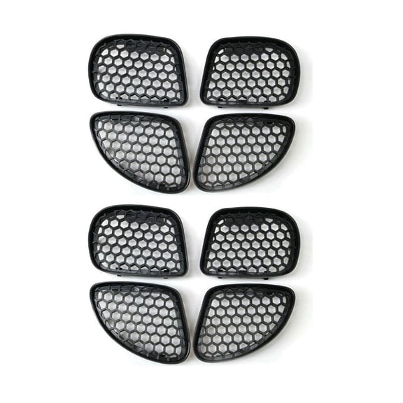 eMfurniture 2 Set of - for Pontiac for Firebird 1998-2002 Base Formula Top Bottom Quarter Panel Grilles Set