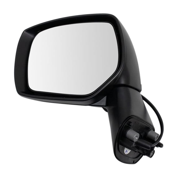 eMfurniture Front Left Side Power Black Rearview Assembly Pair Set Door Mirror for Subaru for Impreza R 2012 & I Limited 2014 for XV Crosstrek Hybrid Touring 2014