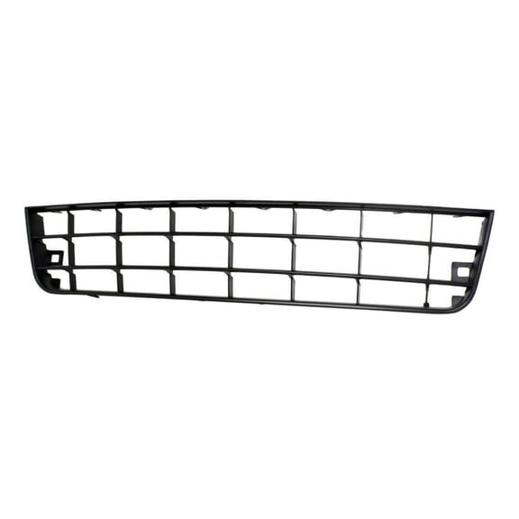 eMfurniture Front Lower Bumper Grille Assembly for VW for Rabbit 2.5 06-08 & S 08-09 Textured Black (Plastic)