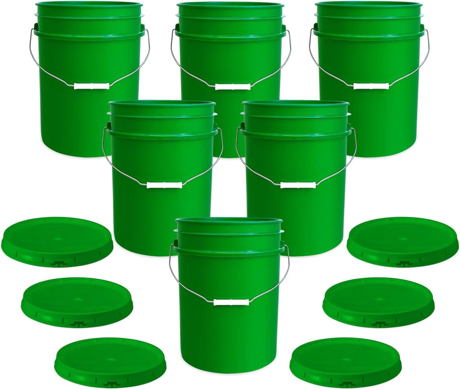 ePackageSupply 5 Gallon Bucket with Airtight Lid | Made in USA | Food ...