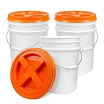 Grtading Bucket ePackageSupply White 5-Gallon Bucket with Lid | Made in USA | Food ...