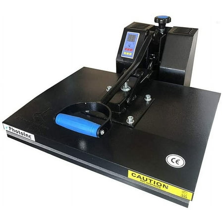 ePhotoInc New 20" x 16" Digital Clamshell Heat Press T-Shirt Sublimation Transfer Heat Press Machine ZP2016FT
