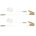 eRatchet 1" TieDown Ratchet Strap w/ Flat Snap Hooks 3,300 Lbs