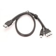thumbnail image 1 of eSATA+USB Combined Cable to an eSATA Female & USB Mini, 1 of 2