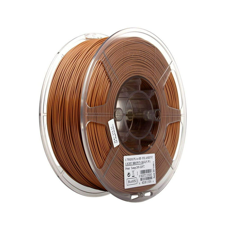 eSUN 1.75mm Light Brown PLA PRO (PLA+) 3D Printer Filament 1KG Spool  (2.2lbs), Light Brown 
