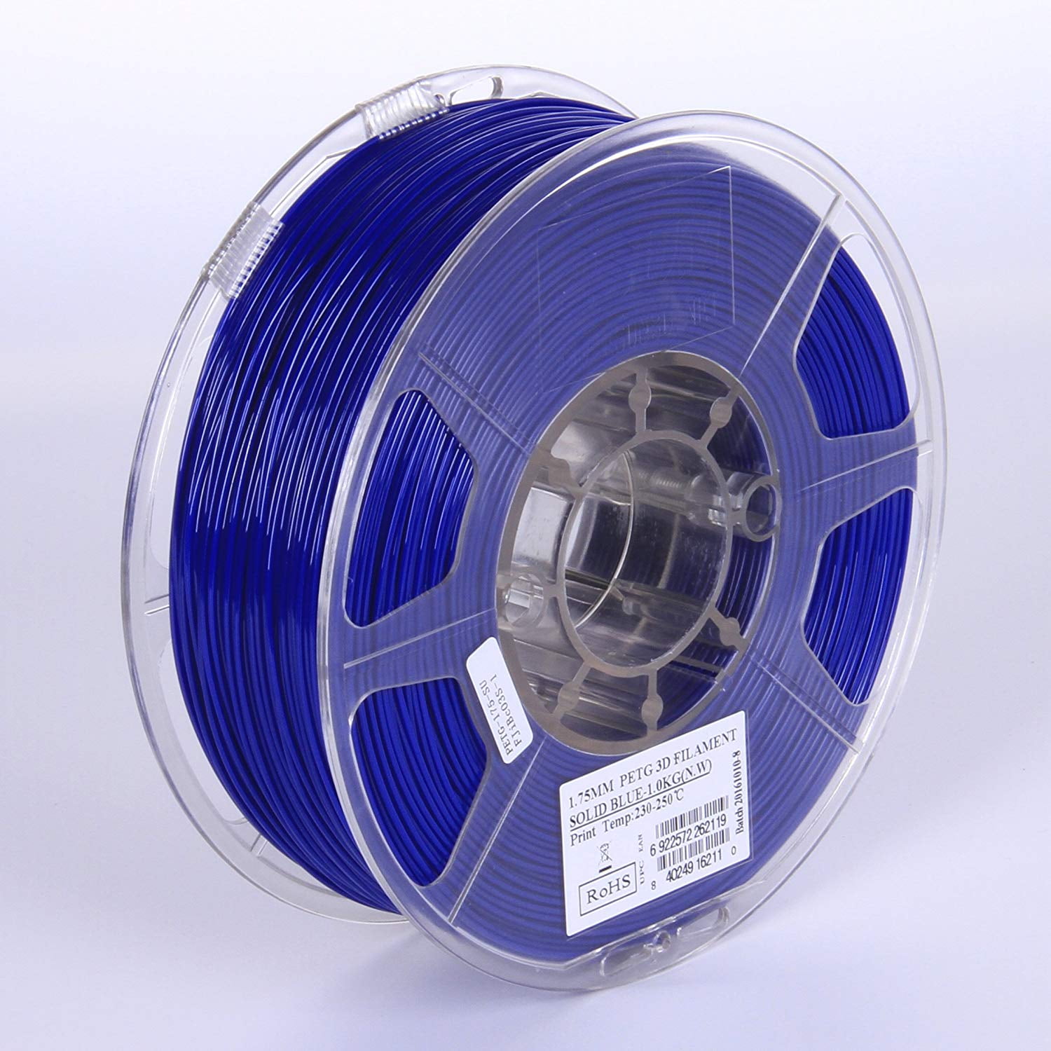 eSUN 3D 1.75mm PETG blue Filament 1kg (2.2lb), PETG 3D Printer