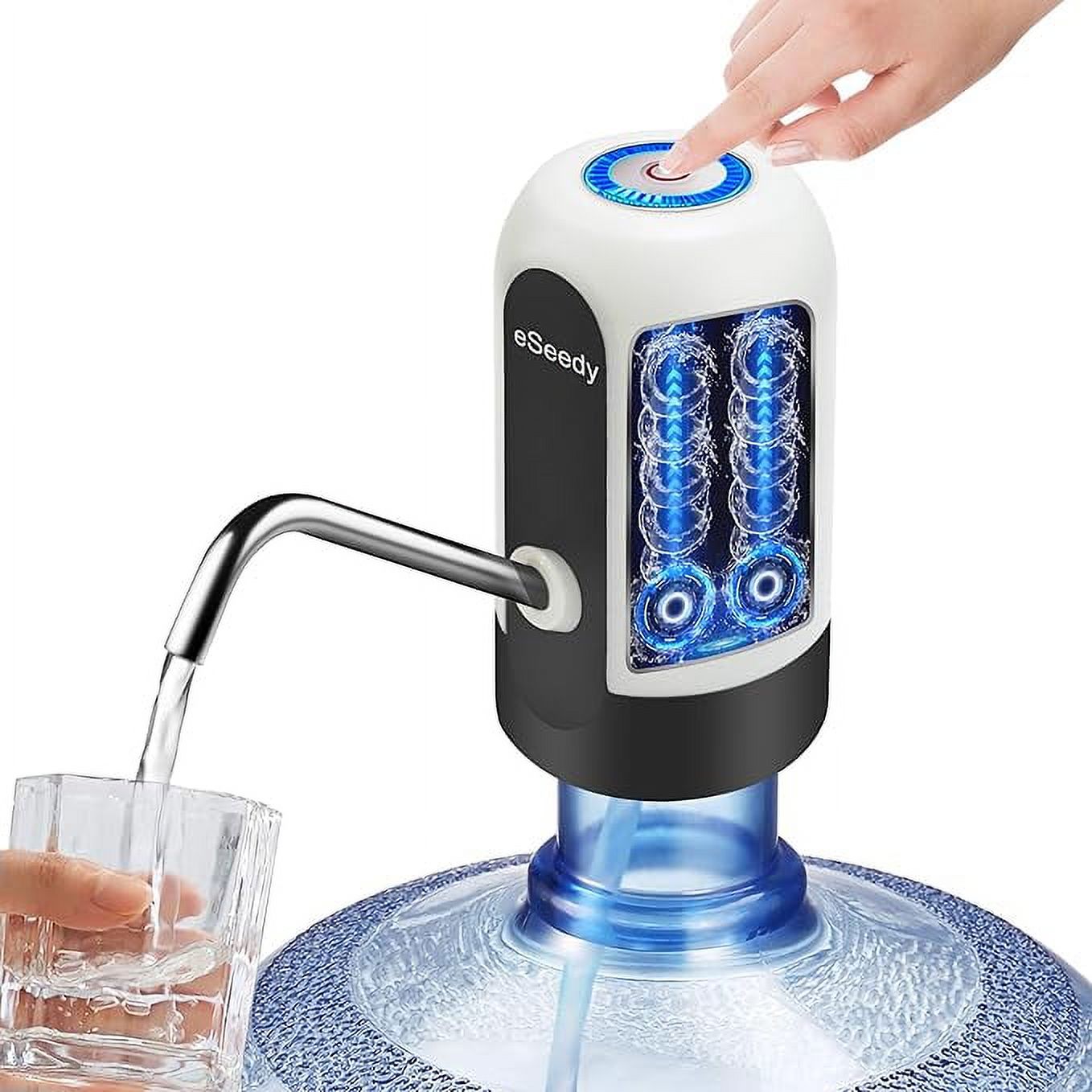 eSeedy Water Dispenser, Automatic Electric Drinking Water Pump for 5
