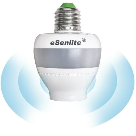 eSenLite Single Invisible Motion Activated Retrofit SMART Bulb Sockets in White