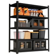 eShelf Metal laminate Garage Shelving, Storage Racks and Shelving, Basement Storage Shelves, Garage Storage Shelves, 5-Tier Metal Shelf, 48" W x 24" D x 72" H