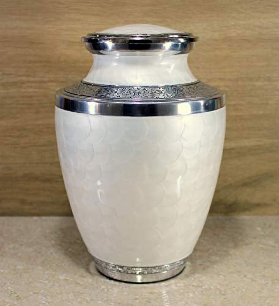 eSplanade Cremation Urn Memorial Container Jar Pot Decorative Urns Metal Urns Burial Urns