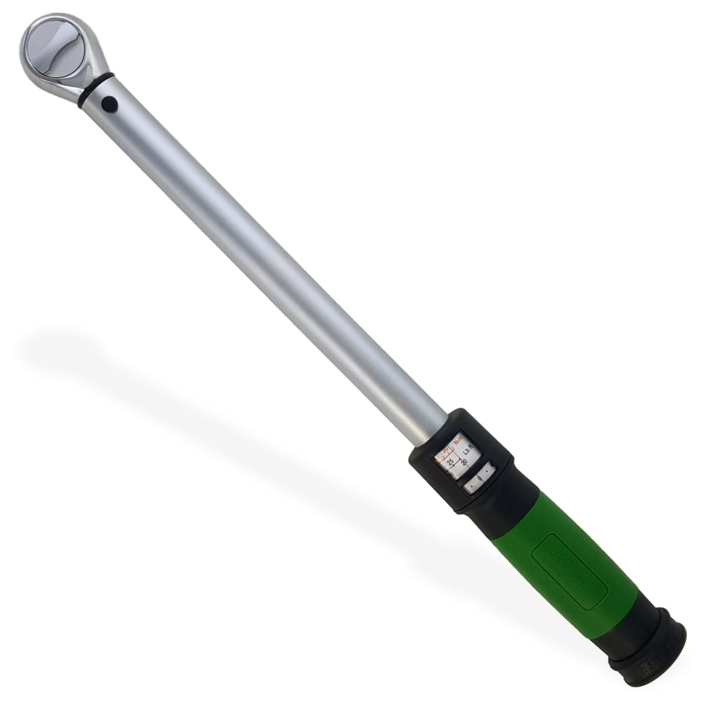 eTORK (C2100) 3/8-inch drive click style torque wrench (20-100 ft.-lb./25-135 n.m)