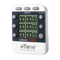 thumbnail image 1 of eTone Multi-function 3 Channel Timer Counter Darkroom Developing Countdown Digital Kitchen Cutdown Classroom Timer, 1 of 7