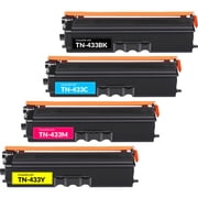 eToner Brand MFC-L9570CDW Compatible High Yield 4-Pack Toner Cartridge Set Cyan, Magenta, Yellow, Black for Brother MFCL9570CDW / L9570CDW