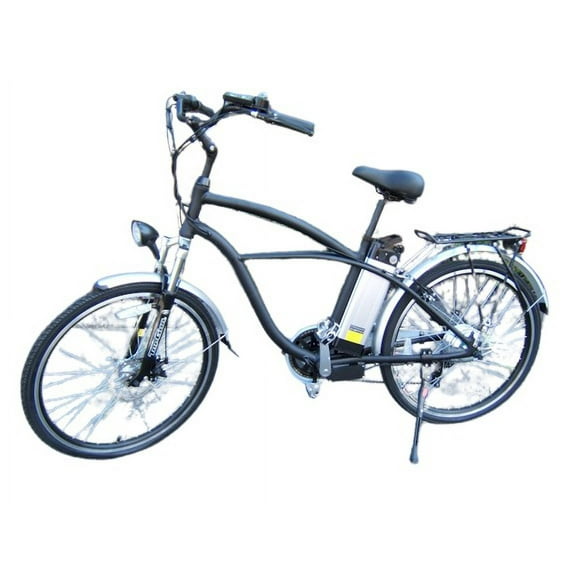 eTravelbikes CruiserBikes BX Electric Bicycle for Adults, City E-Bike Commuting, Lightweight Adult Electric Bike with 550W Motor, LED Lights, 26 Wheels