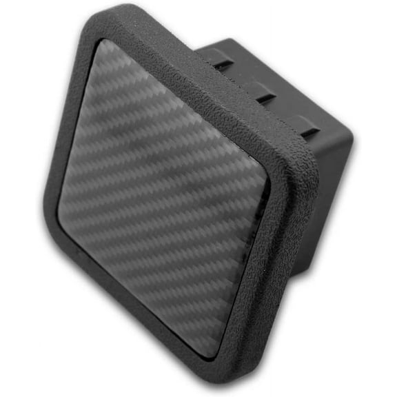 eVerHITCH Trailer Hitch Cover Plug Insert (Fits 1.25" Receivers, Carbon Fiber)
