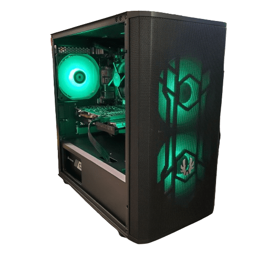 eXcelius Prebuilt Beta Nyx Green Gaming PC, Restored CPU Intel 