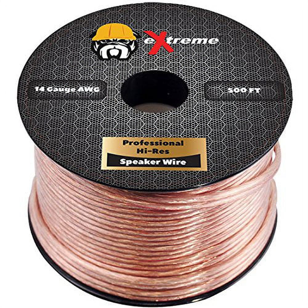 eXtreme Products 2 Conductor 14 Gauge Stranded Copper Core Speaker Wire